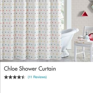 * - NWT Chloe Shower Curtain